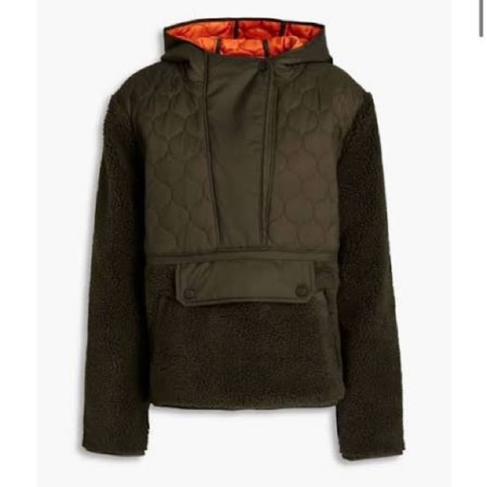 NWT VERONICA BEARD Leo Sherpa Quilted Pullover Sz XS
